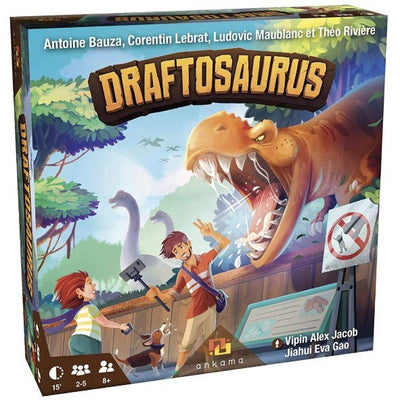 Draftosaurus - 3760008428196 - Ankama Games - The Little Lost Bookshop