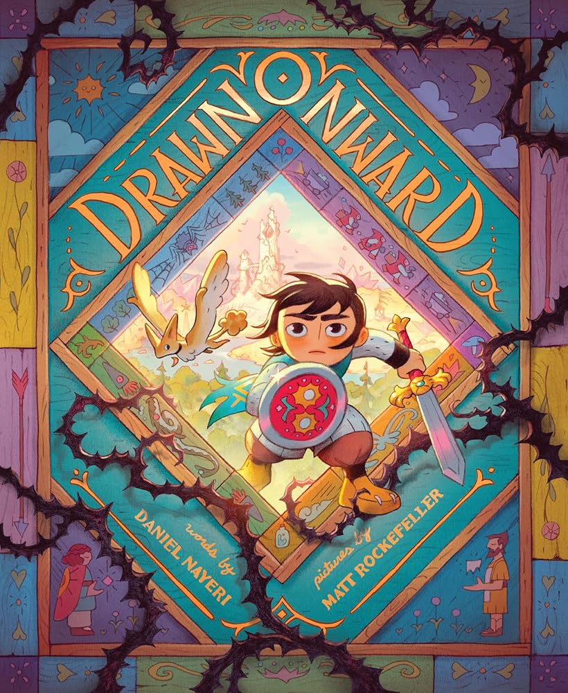 Drawn Onward - 9780063277168 - Daniel Nayeri, Matt Rockefeller - HarperAlley - The Little Lost Bookshop