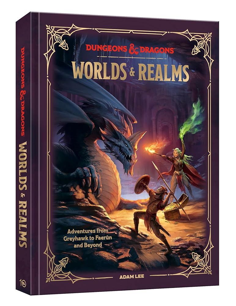 Dungeons & Dragons Worlds & Realms: Adventures from Greyhawk to Faerûn and Beyond - 9780593835500 - Adam Lee, Official Dungeons & Dragons Licensed - Ten Speed Press - The Little Lost Bookshop