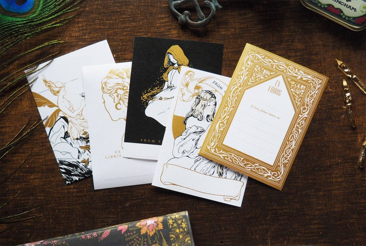 Enchanted Mix Pack Bookplates - 10 pack - 712221236754 - Bookplate - Fleur & Fable - The Little Lost Bookshop