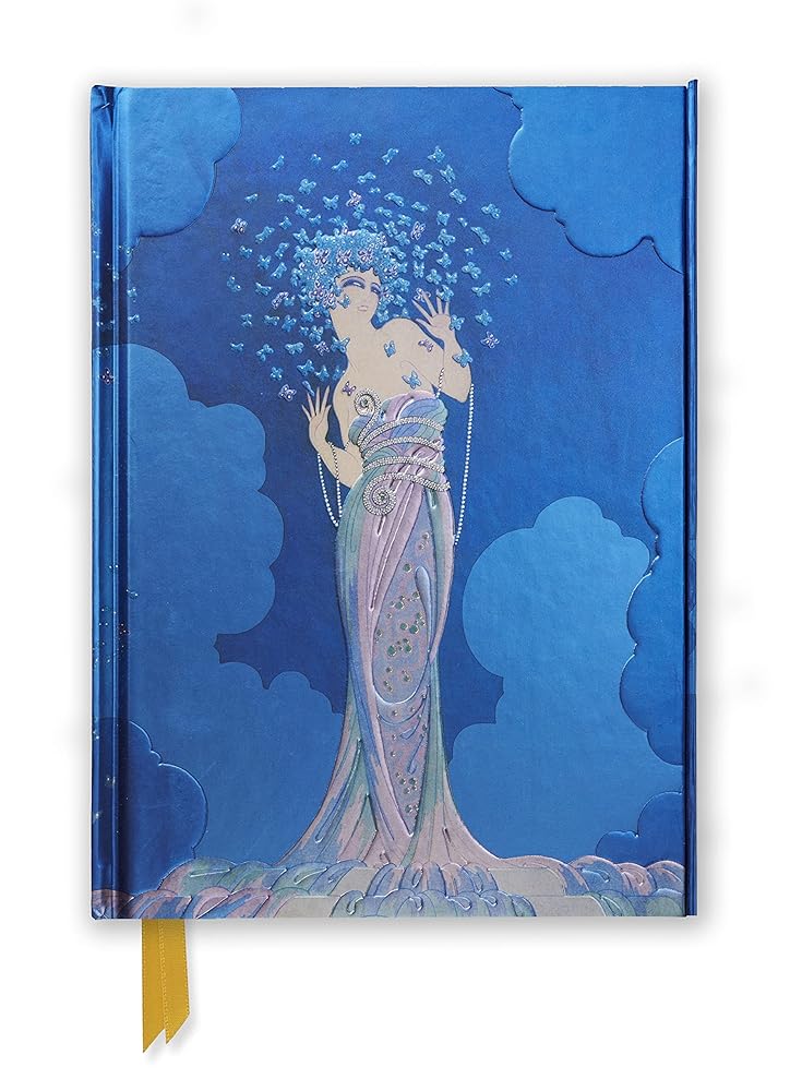 Erte: Fantasia (Foiled Journal) (Flame Tree Notebooks) - 9781783613502 - Flame Tree Studio - Flame Tree Publishing - The Little Lost Bookshop