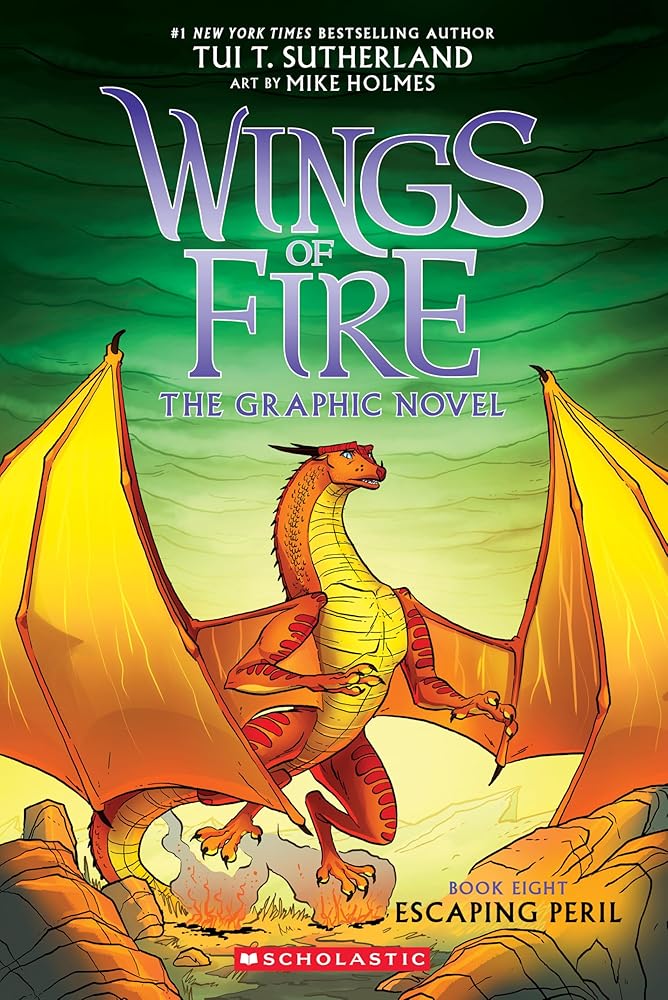 Escaping Peril: The Graphic Novel (Wings of Fire, Book Eight) - 9781761643415 - Tui Sutherland, Mike Holmes - Scholastic Inc - The Little Lost Bookshop