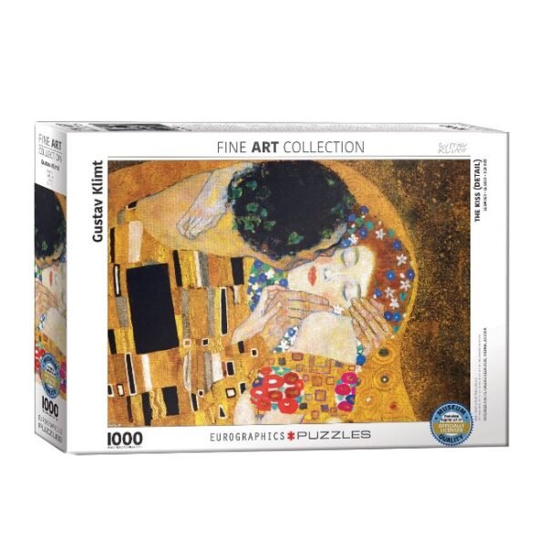 Eurographics Puzzles Gustav Klimt The Kiss - 628136643658 - The Little Lost Bookshop - The Little Lost Bookshop