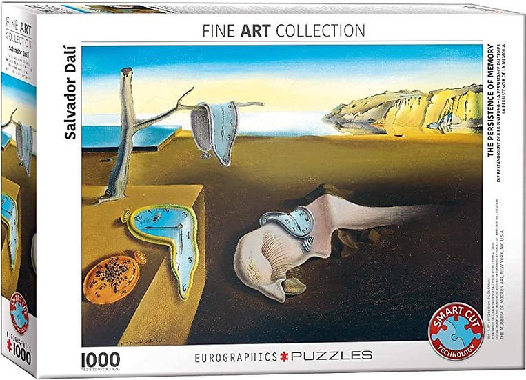 Eurographics Puzzles Salvador Dahli Melting Clocks - 628136608459 - The Little Lost Bookshop - The Little Lost Bookshop