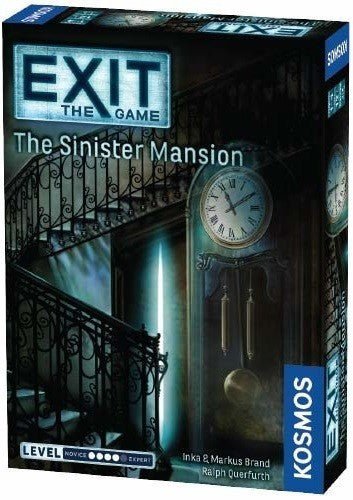 Exit the Game the Sinister Mansion - 814743013636 - Game - Kosmos - The Little Lost Bookshop