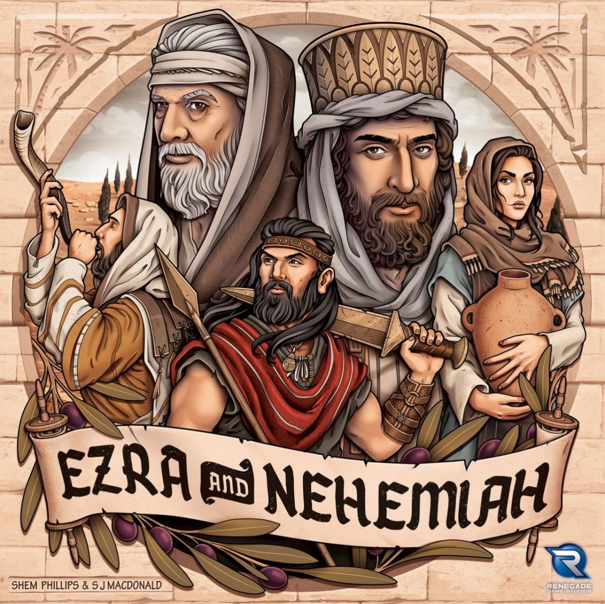 Ezra & Nehemiah - 810011726482 - The Little Lost Bookshop - The Little Lost Bookshop
