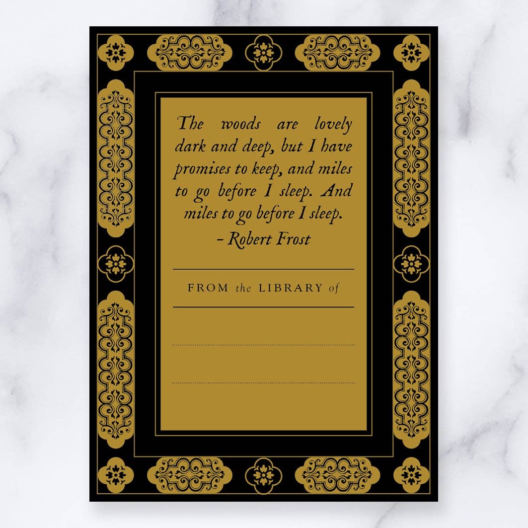 Fantasy Mix Pack Bookplates - 10 pack - 739601495990 - Bookplate - Fleur & Fable - The Little Lost Bookshop