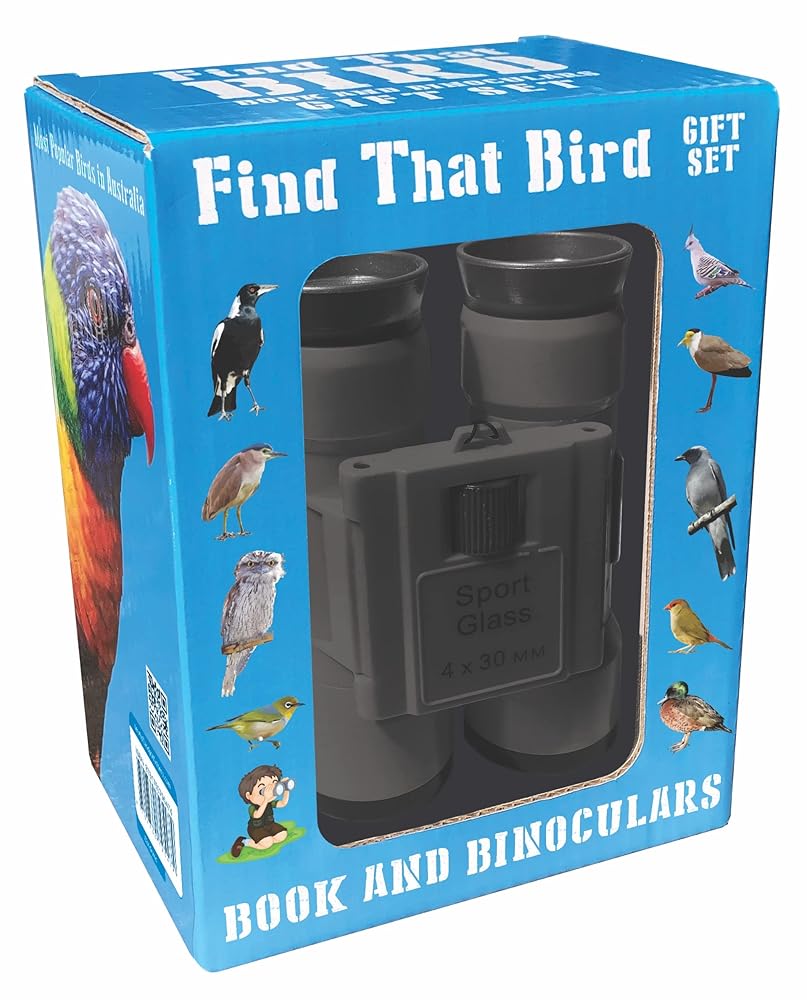 Find that Bird Gift Set - with Binoculars: Book and binoculars - 9781760795474 - New Holland Pulishers - New Holland Publishers - The Little Lost Bookshop