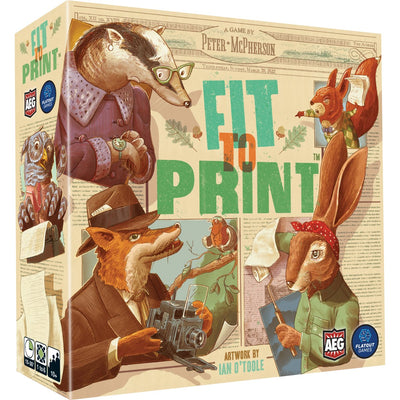 Fit to Print - 729220010285 - Game - Alderac Entertainment Group - The Little Lost Bookshop