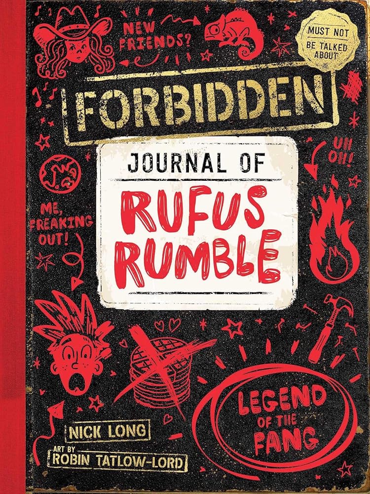 Forbidden Journal of Rufus Rumble #2: Legend of the Fang: Volume 2 - 9781922863959 - Nick Long - Affirm Kids - The Little Lost Bookshop
