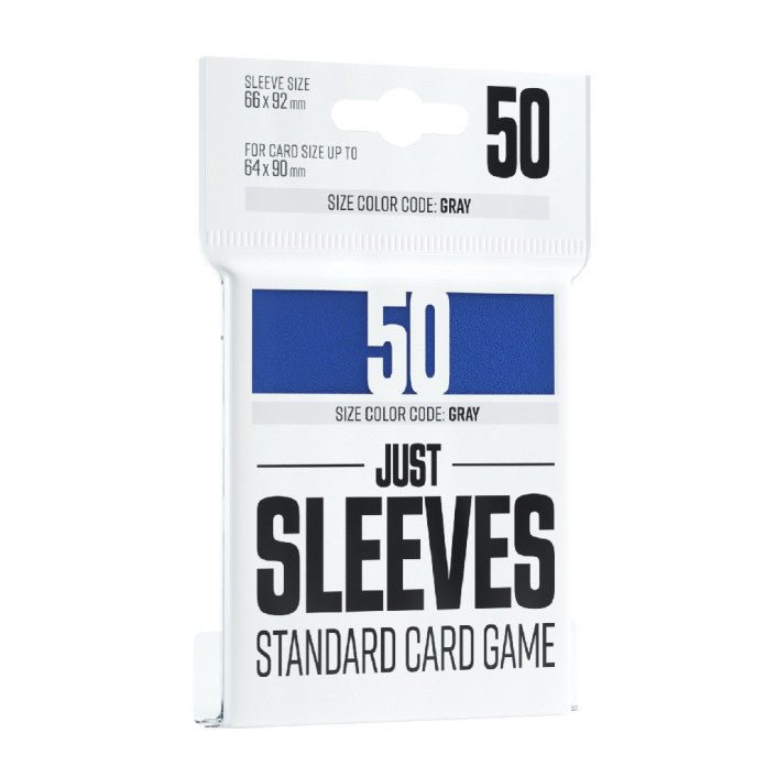 Gamegenic Just Sleeves Standard Card Game Blue - 4251715411353 - The Little Lost Bookshop - The Little Lost Bookshop
