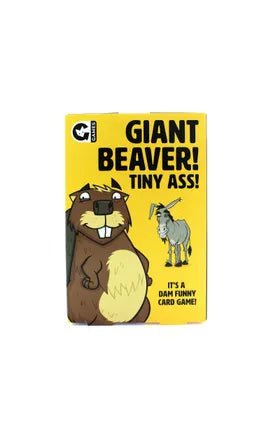 Giant Beaver, Tiny Ass - 5060936494828 - Game - The Little Lost Bookshop