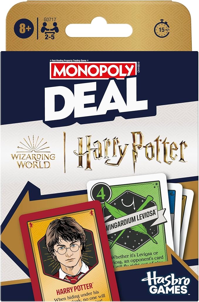 Harry Potter Monopoly Deal - 195166287249 - The Little Lost Bookshop - The Little Lost Bookshop
