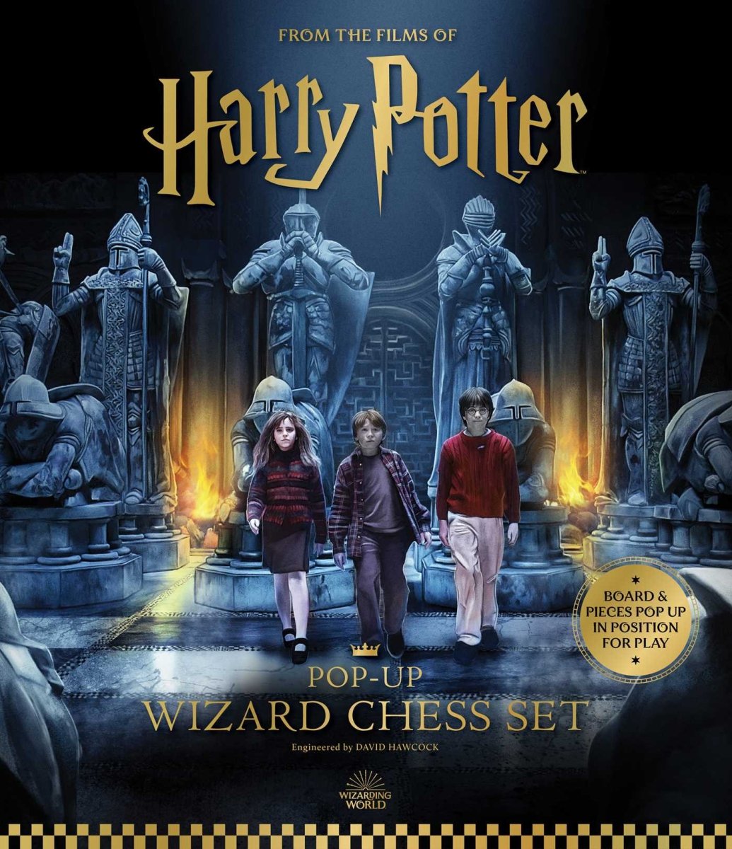 Harry Potter: The Pop - Up Wizard Chess Set - 9798886635119 - David Hawcock - Insight Editions - The Little Lost Bookshop