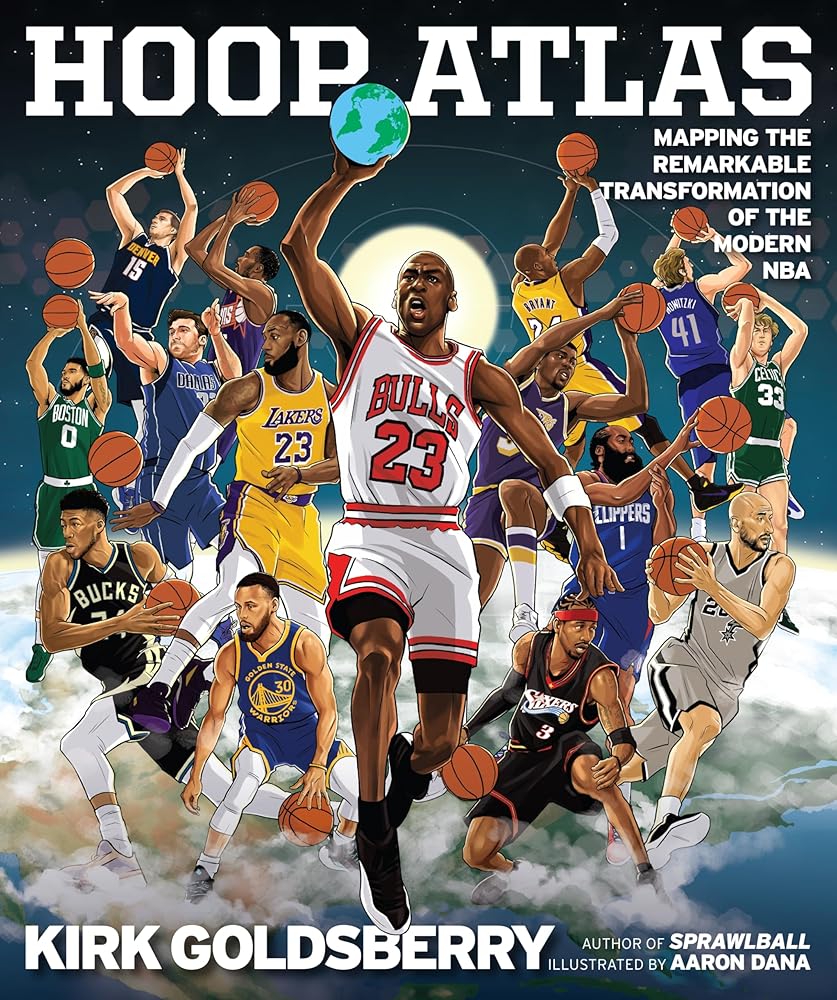 Hoop Atlas: Mapping the Remarkable Transformation of the Modern NBA―Reshaping the NBA Through Statistical Analysis - 9780063329621 - Kirk Goldsberry - Mariner Books - The Little Lost Bookshop