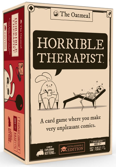 Horrible Therapist - 810083049106 - Games - Exploding Kittens - The Little Lost Bookshop