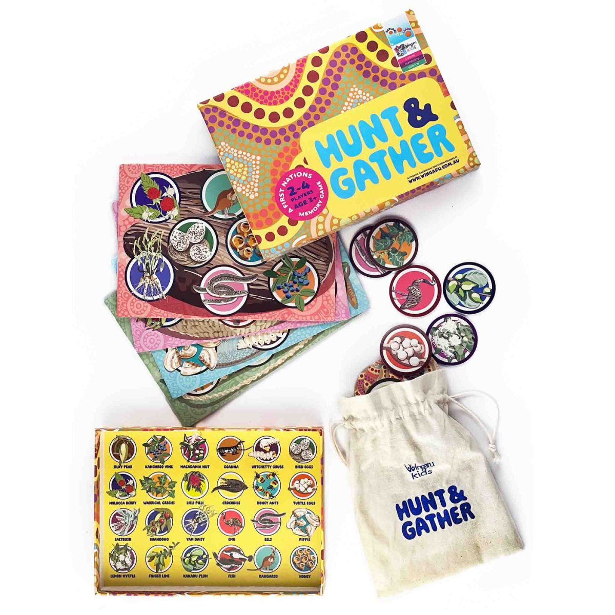 Hunt And Gather Game - fnhunt - Game - Wingaru - The Little Lost Bookshop