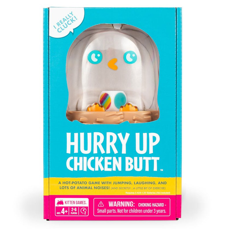 Hurry Up Chicken Butt - 810083044309 - Game - Kitten Games - The Little Lost Bookshop