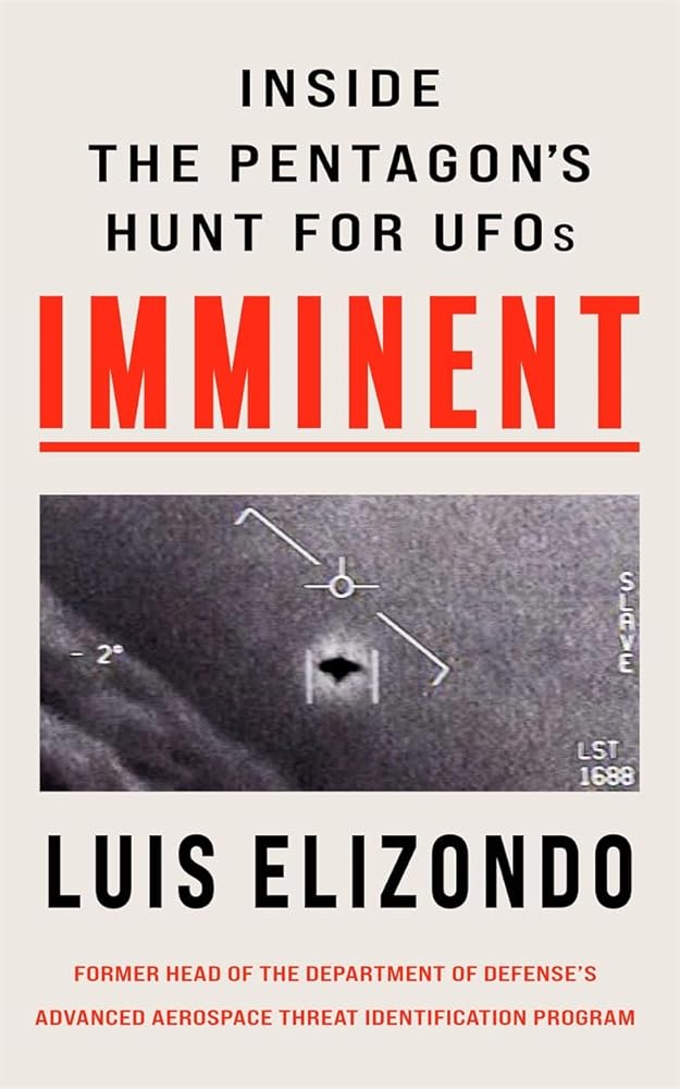 Imminent - 9781789466065 - Luis Elizondo - John Blake - The Little Lost Bookshop