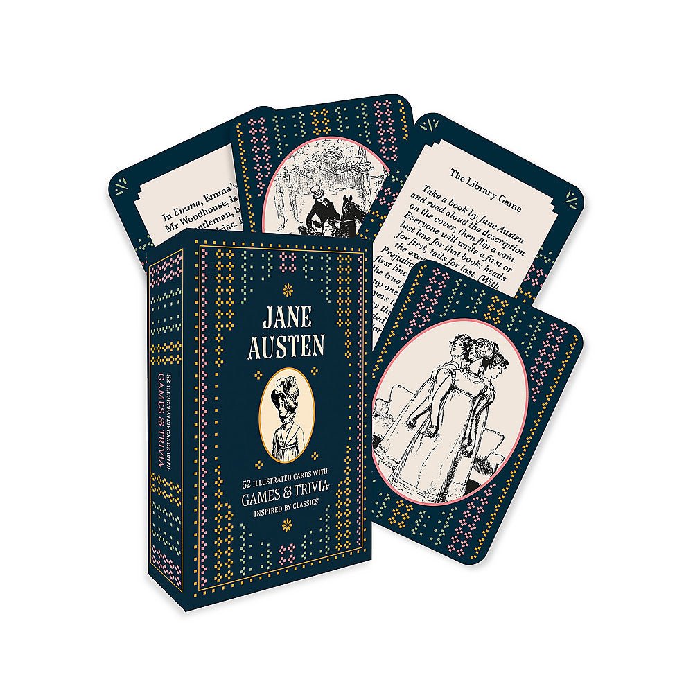 Jane Austen: A literary card game - 9780753735398 - Pyramid - Octopus - The Little Lost Bookshop
