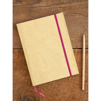 Journal: Washable Papere (Gold) - JRNL046 - Natural Life - The Little Lost Bookshop
