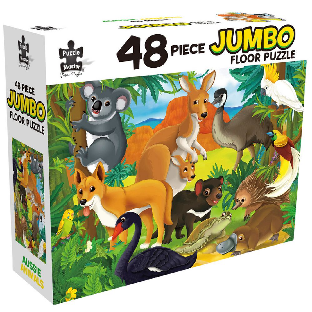 Jumbo Puzzle Aussie animals - 9350375013114 - The Little Lost Bookshop - The Little Lost Bookshop