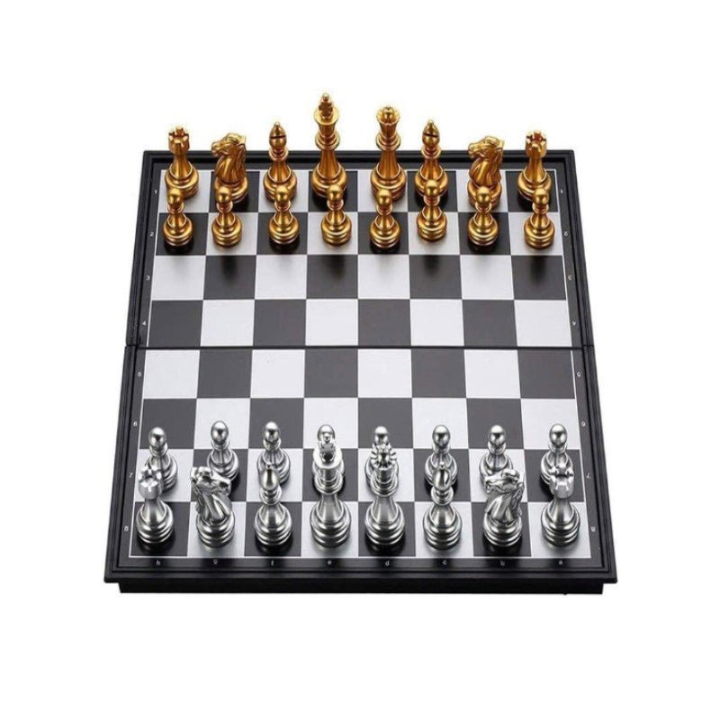 Launch Magnetic Folding 25cm Chess Set - 028672741403 - The Little Lost Bookshop - The Little Lost Bookshop