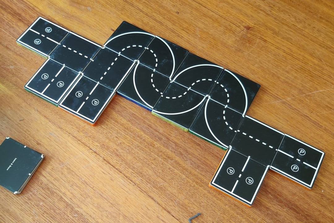 Learn & Grow Magnetic Tile Topper - Road Pack (40 Piece) - LAGT - TOPPER - ROAD - PACK - Learn and Grow Toys - The Little Lost Bookshop