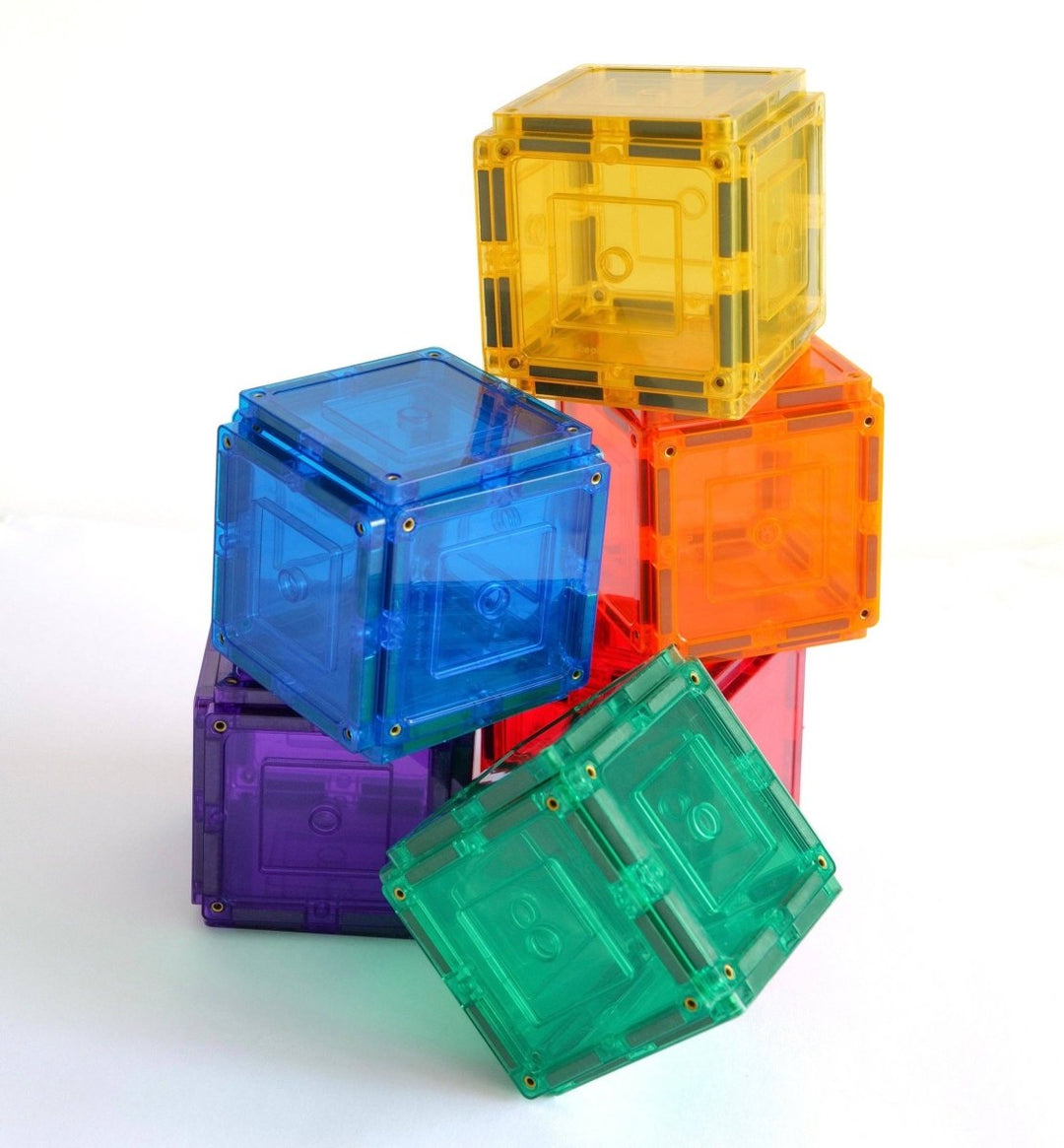 Learn & Grow Magnetic Tiles - Small Square Pack (36 piece) - LAGT_36PC_SML_SQ_PACK - Learn and Grow Toys - The Little Lost Bookshop