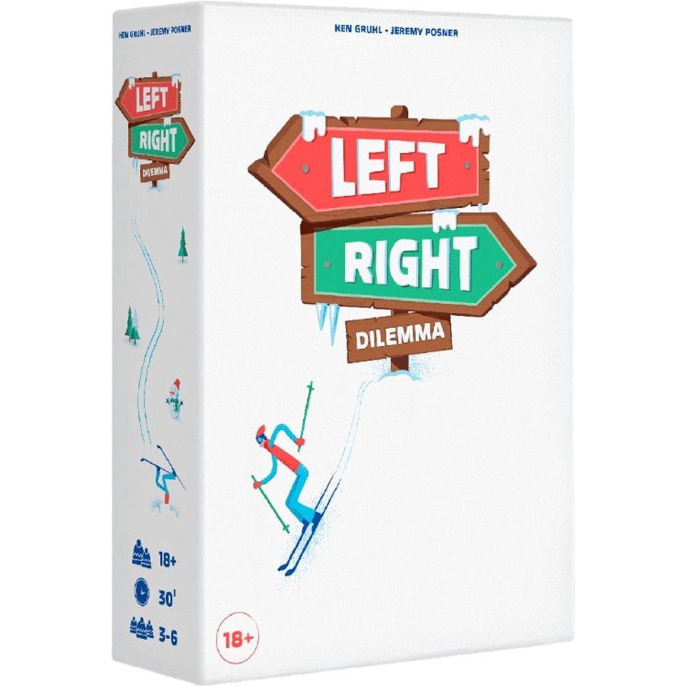 Left Right Dilemma - 5407007460120 - Game - The Little Lost Bookshop