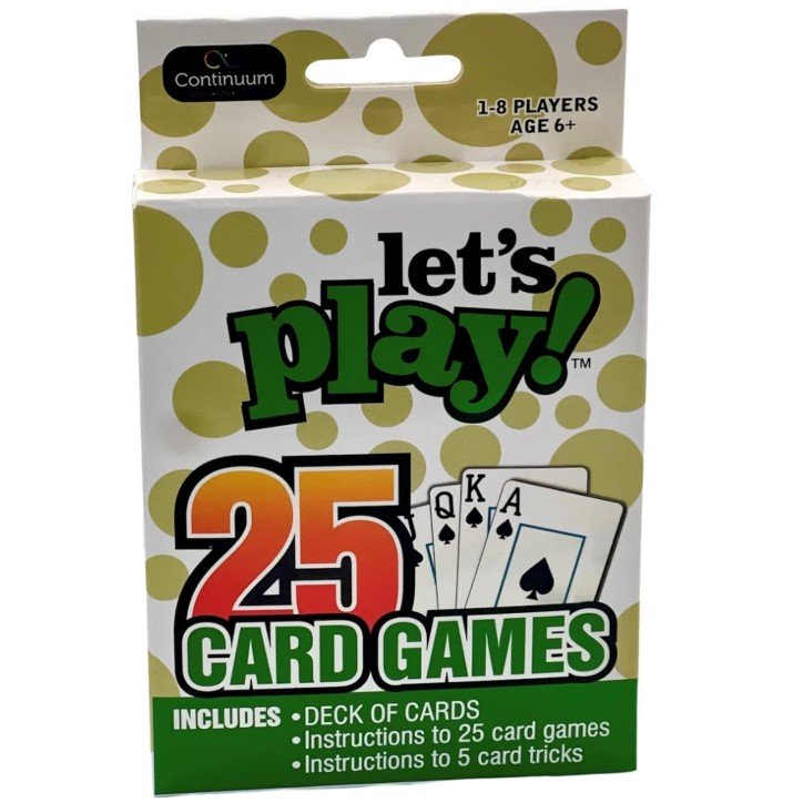 Let's Play 25 Card Games - 899600003951 - Game - The Little Lost Bookshop
