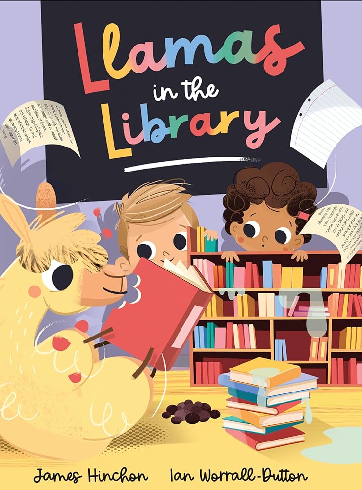 Llamas in the Library - 9781923286207 - James Hinchen - Five Mile - The Little Lost Bookshop