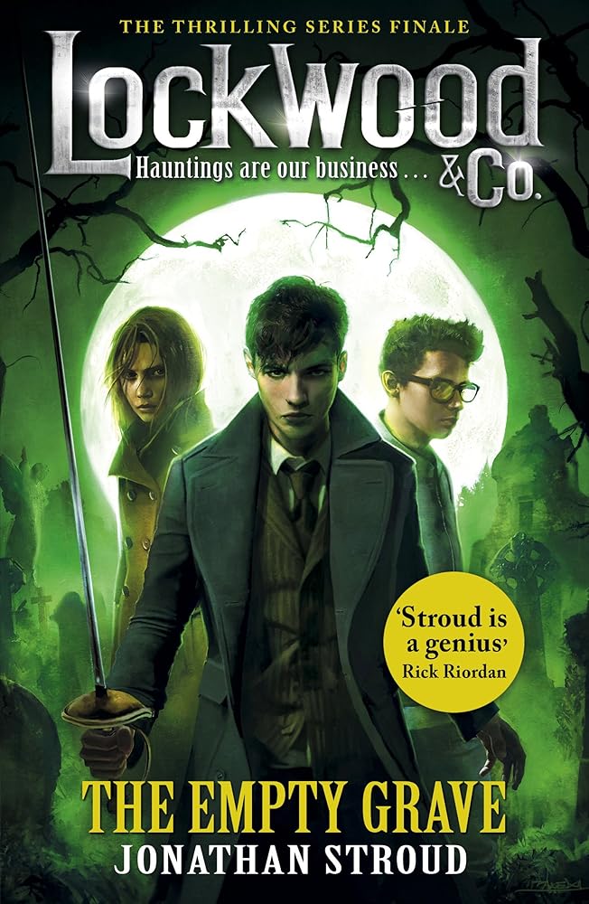 Lockwood & Co: The Empty Grave: Book 5 - 9780552575799 - Jonathan Stroud - Corgi Childrens - The Little Lost Bookshop
