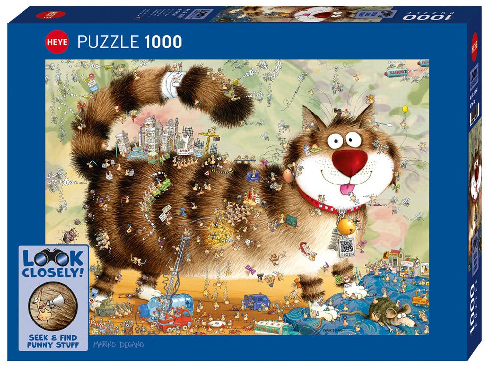 Look Closely At The Cat 1000pc - 4001689300678 - The Little Lost Bookshop - The Little Lost Bookshop