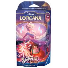 Lorcana Shimmering Skies Starter Deck: Amethyst & Ruby - 4050368983862 - Disney Editions - The Little Lost Bookshop