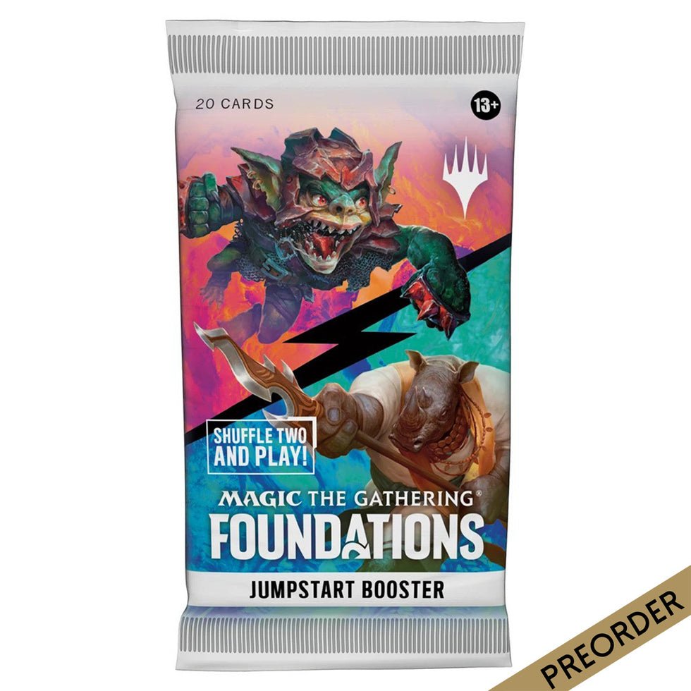Magic the Gathering Foundations Jumpstart Booster - 195166251646 - Card Game - Magic the Gathering - The Little Lost Bookshop