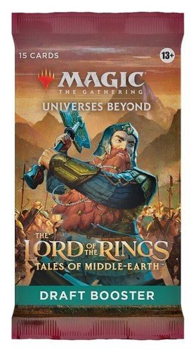 Magic The Gathering - Lord of the Rings - Tales of Middle - Earth - Draft Booster - 195166204925 - The Little Lost Bookshop - The Little Lost Bookshop