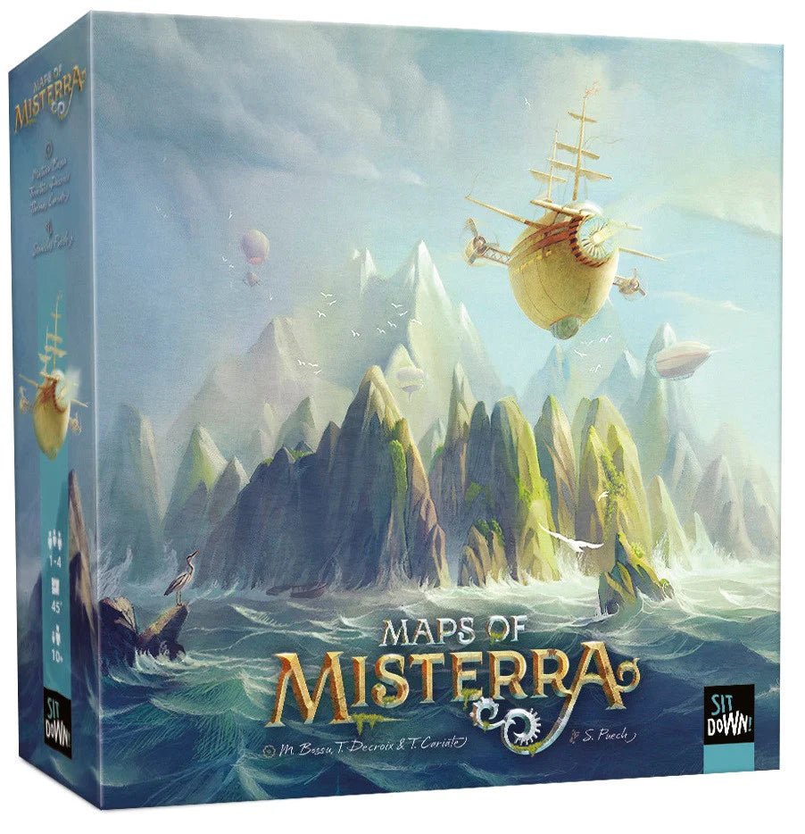 Maps of Misterra - 5430003304273 - Sit Down - The Little Lost Bookshop