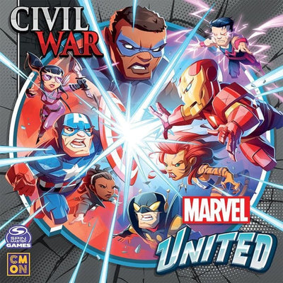 Marvel United Civil War - 889696017260 - Games - The Little Lost Bookshop