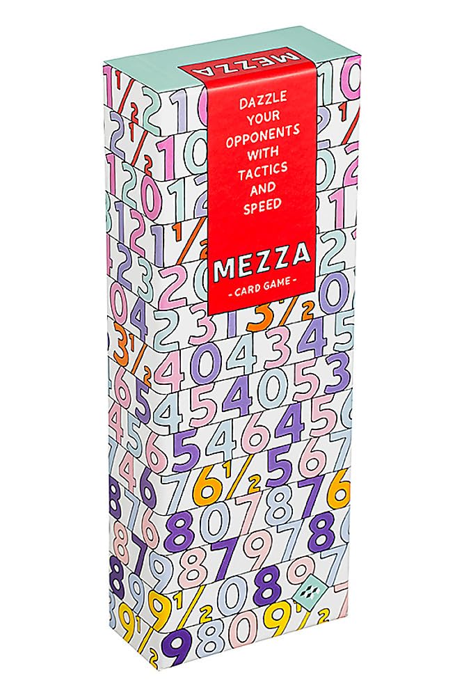 Mezza Card Game: Dazzle your opponents with tactics and speed - 9789063694722 - Thomas Michael - Laurence King Publishing - The Little Lost Bookshop