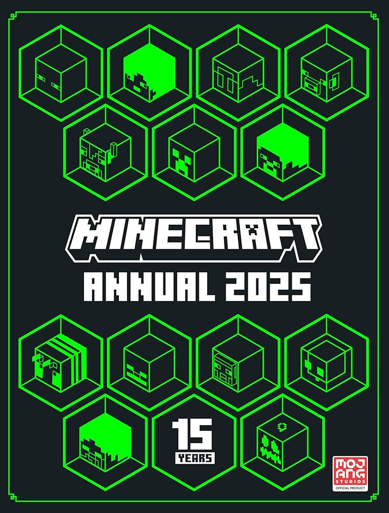 Minecraft Annual 2025: The new official fully illustrated annual – the perfect Christmas present for kids, teens, gamers and Minecraft fans of all ages! New for 2024. - 9780008615673 - Mojang AB, Farshore - Farshore - The Little Lost Bookshop
