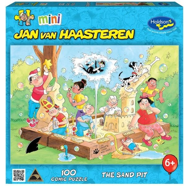 Mini Jan Van Haasteren the Sand Pit Comic Puzzle - 9414131731060 - The Little Lost Bookshop - The Little Lost Bookshop