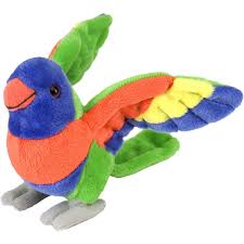 Mini Lorikeet Plush - 11693 - Wild Republic - The Little Lost Bookshop