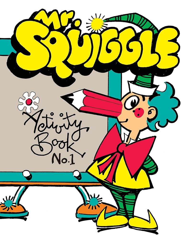 Mr Squiggle Activity Book No.1 - 9781921953583 - Norman Hetherington - National Museum of Australia - The Little Lost Bookshop