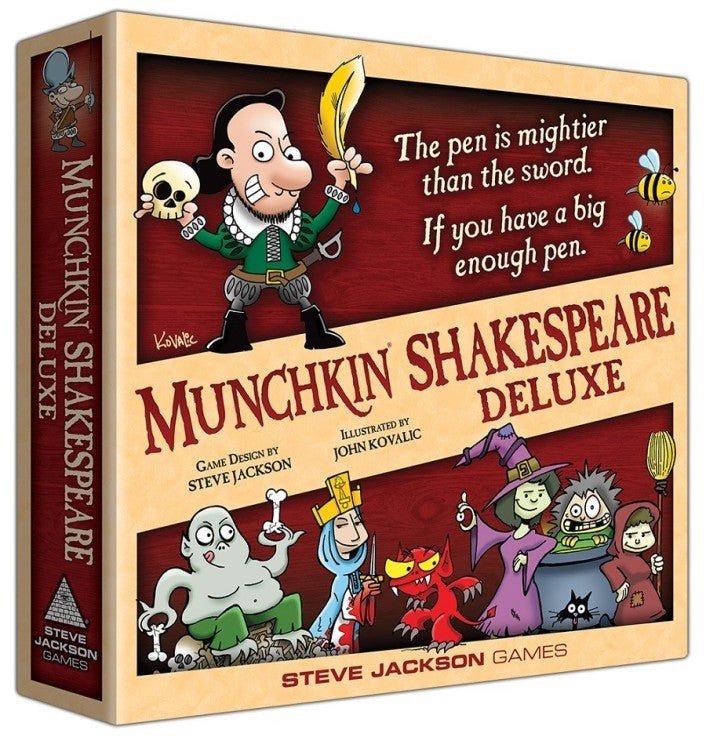 Munchkin Shakespeare Deluxe - 080742094772 - Game - Steve Jackson Games - The Little Lost Bookshop