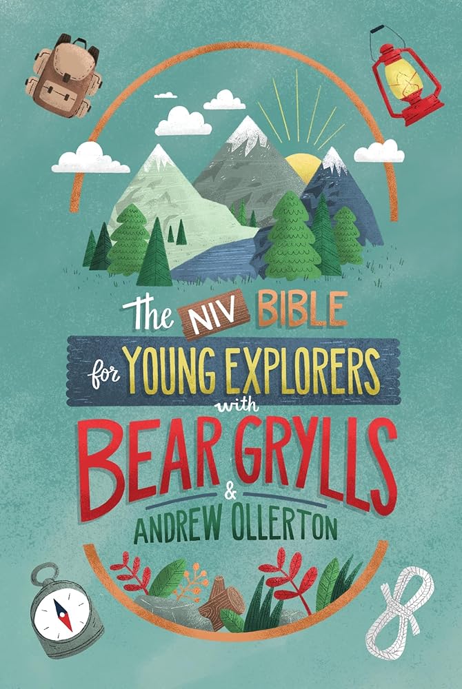 NIV Bible for Young Explorers with Bear Grylls and Andrew Ollerton - 9781399806770 - Bear Grylls, Andrew Ollerton - Hodder & Stoughton - The Little Lost Bookshop