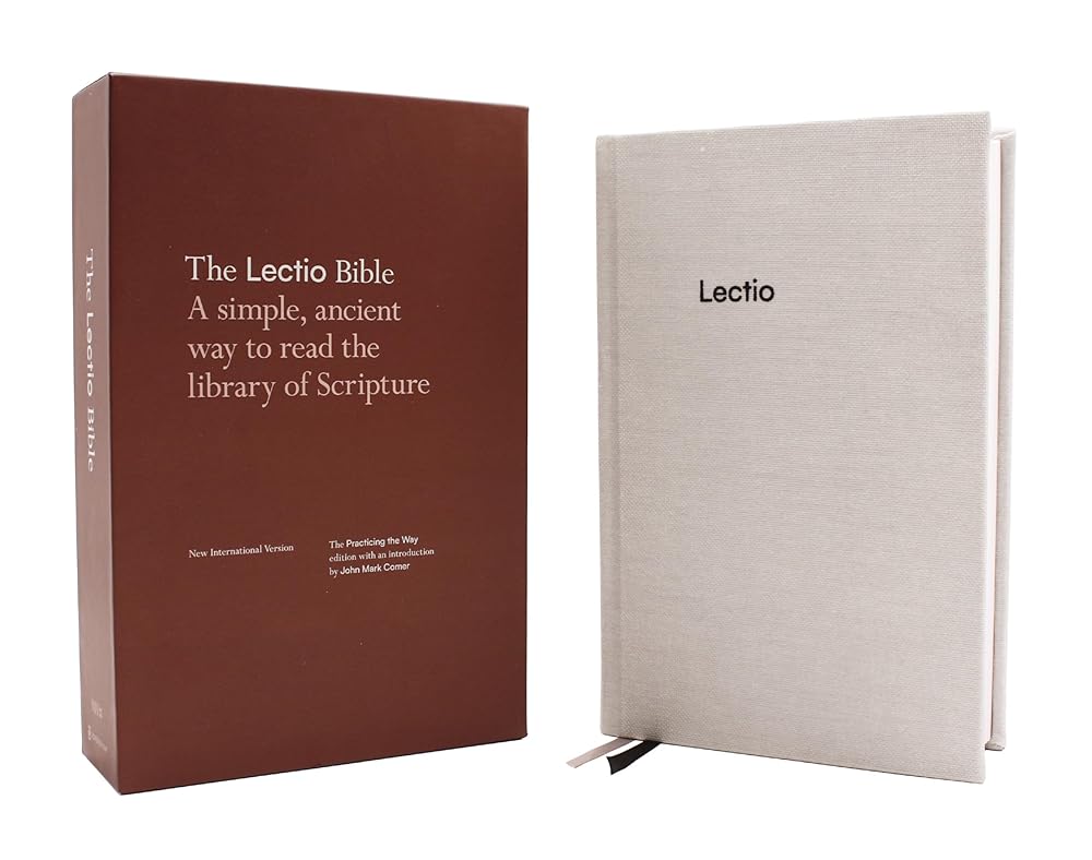 NIV Lectio Bible: A simple, ancient way to read the library of Scripture, Cloth over Board: The Practicing the Way edition with an introduction by John Mark Comer - 9780310464501 - Zondervan, John Mark Comer - Zondervan - The Little Lost Bookshop