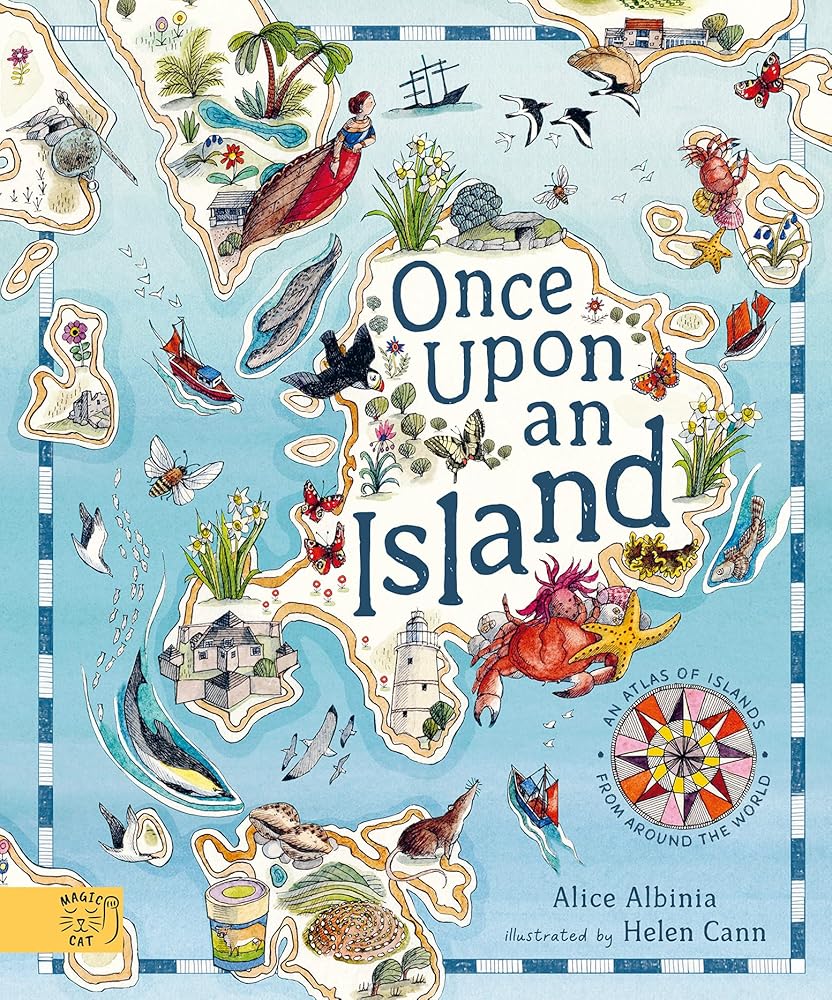 Once Upon an Island: 20 Maps of Wondrous Places - 9781917044349 - Albinia Alice, Cann Helen - Magic Cat Publishing - The Little Lost Bookshop