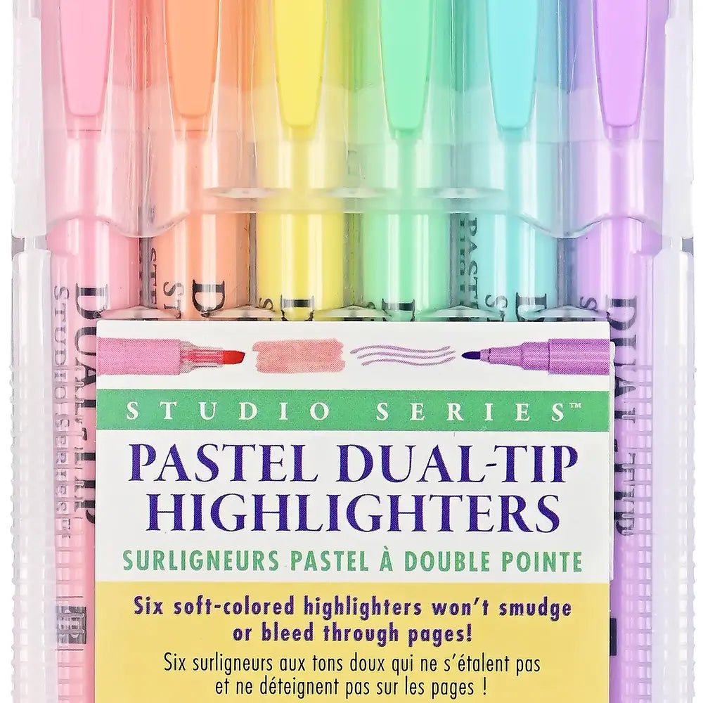 Pastel Dual - Tip Highlighters - 9781441342546 - The Little Lost Bookshop - The Little Lost Bookshop