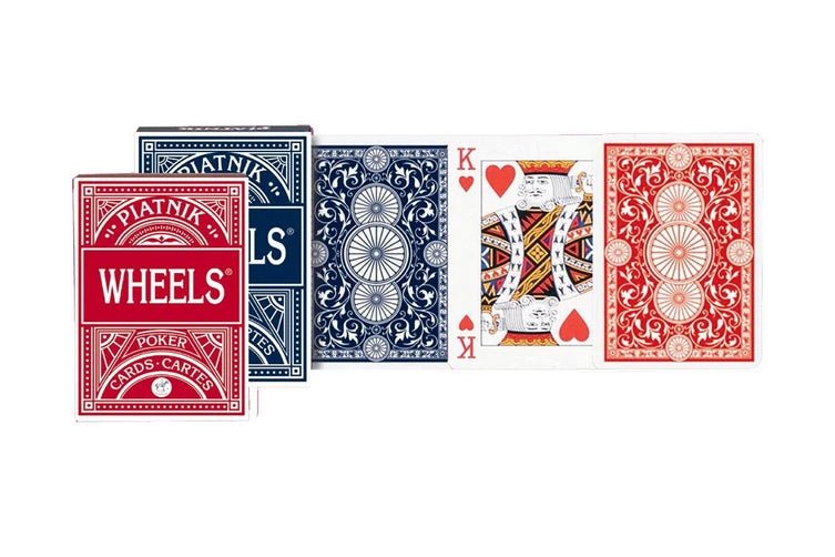Piatnik Wheels Bridge Linen PC - 9001890139215 - The Little Lost Bookshop - The Little Lost Bookshop